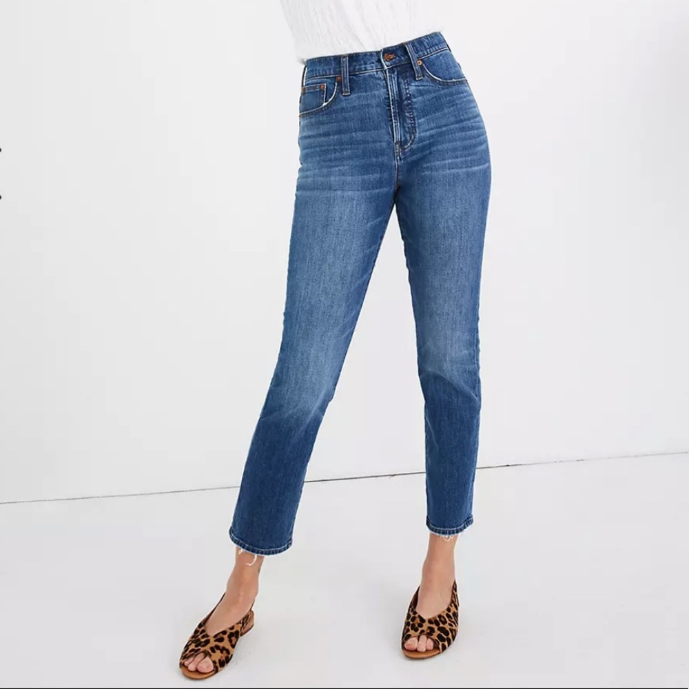 Madewell Vintage Crop Jeans Cassie Wash
